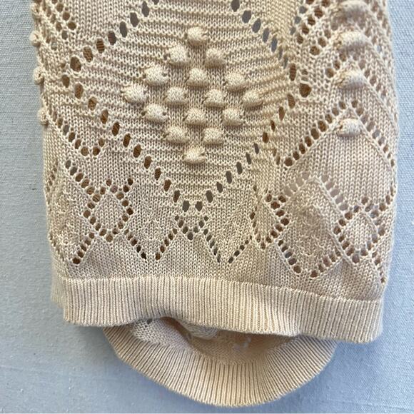 INTERMIX Stevie Crochet Halter Crop Top Size Small New With Tags - Picture 14 of 16